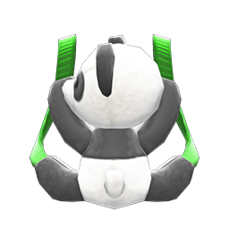 Panda Backpack Animal Crossing New Horizons | ACNH Items - Nookmall