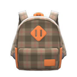 Checkered Backpack Animal Crossing New Horizons | ACNH Items - Nookmall