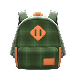 Checkered Backpack Animal Crossing New Horizons | ACNH Items - Nookmall