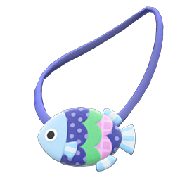 Fish Pochette Animal Crossing New Horizons | ACNH Items - Nookmall