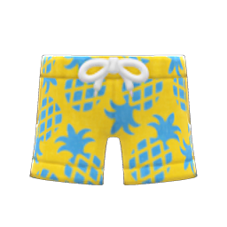 Pineapple Aloha Shorts