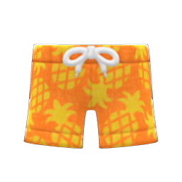 Pineapple Aloha Shorts