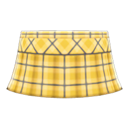 Checkered School Skirt