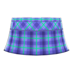 Checkered School Skirt