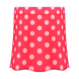 Long Polka Skirt