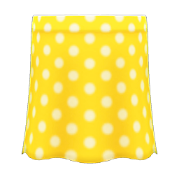 Long Polka Skirt