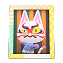 Kabuki's Photo Animal Crossing New Horizons | ACNH Items - Nookmall