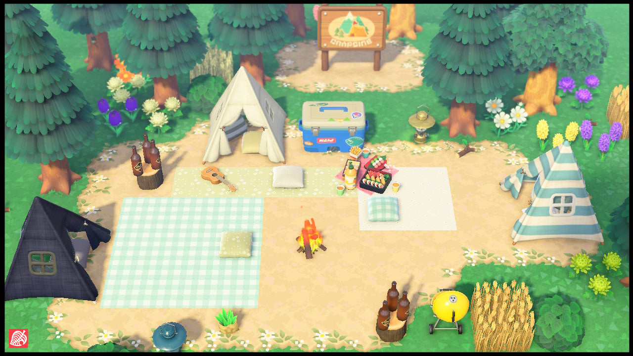 Campsite Collection Buy Items Animal Crossing Store ACNH | Nook ...