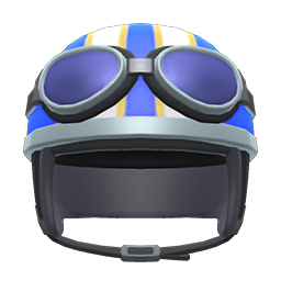 Helmet With Goggles