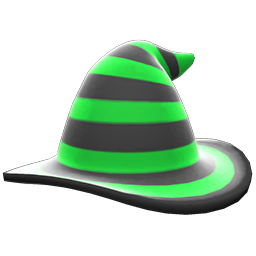 Mage's Striped Hat