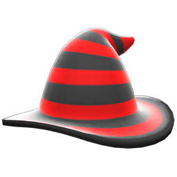 Mage's Striped Hat