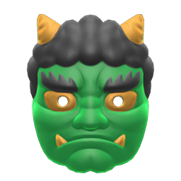 Horned-Ogre Mask