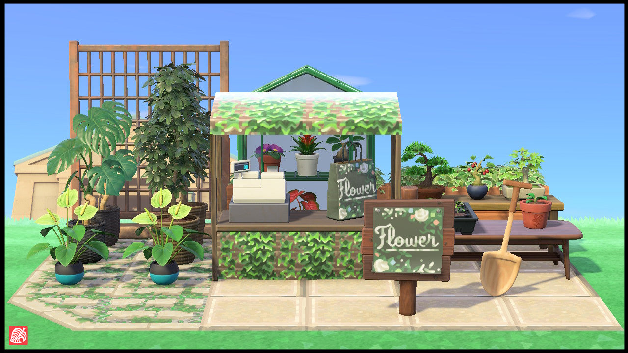 Flower Pop-up Shop Buy Items Animal Crossing Store ACNH | Nook Shopping ...