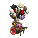 Plaza Balloon Wagon Animal Crossing New Horizons | ACNH Critter - Nookmall