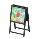 Standing Shop Sign Animal Crossing New Horizons | ACNH Critter - Nookmall