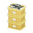 Stacked Fish Containers Animal Crossing New Horizons | ACNH Critter - Nookmall