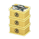 Stacked Fish Containers Animal Crossing New Horizons | ACNH Critter - Nookmall