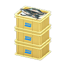 Stacked Fish Containers Animal Crossing New Horizons | ACNH Critter - Nookmall