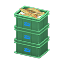 Stacked Fish Containers Animal Crossing New Horizons | ACNH Critter - Nookmall