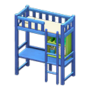 Loft Bed With Desk Animal Crossing New Horizons | ACNH Critter - Nookmall