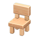 Wooden-Block Chair Animal Crossing New Horizons | ACNH Critter - Nookmall