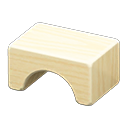 Wooden-Block Stool Animal Crossing New Horizons | ACNH Critter - Nookmall