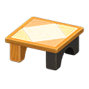 Wooden-Block Table Animal Crossing New Horizons | ACNH Critter - Nookmall