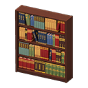 Wooden Bookshelf Animal Crossing New Horizons | ACNH Critter - Nookmall