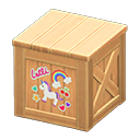 Wooden Box Animal Crossing New Horizons | ACNH Critter - Nookmall