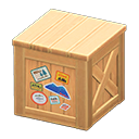 Wooden Box Animal Crossing New Horizons | ACNH Critter - Nookmall