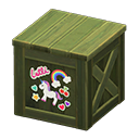 Wooden Box Animal Crossing New Horizons | ACNH Critter - Nookmall