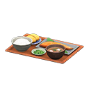 Japanese-Style Meal Animal Crossing New Horizons | ACNH Critter - Nookmall