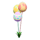 Bunny Day Festive Balloons Animal Crossing New Horizons | ACNH Critter - Nookmall