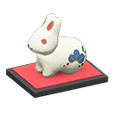 Zodiac Rabbit Figurine Animal Crossing New Horizons | ACNH Critter - Nookmall