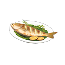 Grilled Sea Bass With Herbs Animal Crossing New Horizons | ACNH Critter - Nookmall