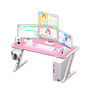 Gaming Desk Animal Crossing New Horizons | ACNH Critter - Nookmall