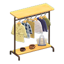 Hanging Clothing Rack Animal Crossing New Horizons | ACNH Critter - Nookmall