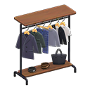 Hanging Clothing Rack Animal Crossing New Horizons | ACNH Critter - Nookmall