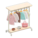 Hanging Clothing Rack Animal Crossing New Horizons | ACNH Critter - Nookmall