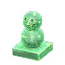 Frozen Mini Snowperson Animal Crossing New Horizons | ACNH Critter - Nookmall