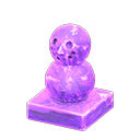 Frozen Mini Snowperson Animal Crossing New Horizons | ACNH Critter - Nookmall