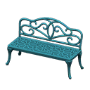 Iron Garden Bench Animal Crossing New Horizons | ACNH Critter - Nookmall