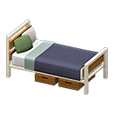 Ironwood Bed Animal Crossing New Horizons | ACNH Critter - Nookmall