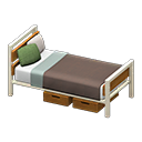 Ironwood Bed Animal Crossing New Horizons | ACNH Critter - Nookmall