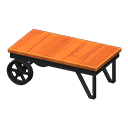 Ironwood Low Table Animal Crossing New Horizons | ACNH Critter - Nookmall