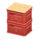 Stacked Bottle Crates Animal Crossing New Horizons | ACNH Critter - Nookmall