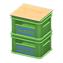 Stacked Bottle Crates Animal Crossing New Horizons | ACNH Critter - Nookmall