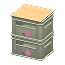 Stacked Bottle Crates Animal Crossing New Horizons | ACNH Critter - Nookmall