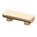 Log Bench Animal Crossing New Horizons | ACNH Critter - Nookmall