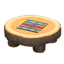 Log Round Table Animal Crossing New Horizons | ACNH Critter - Nookmall